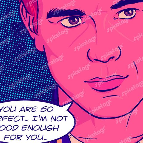 Archie Pop Art Square Print