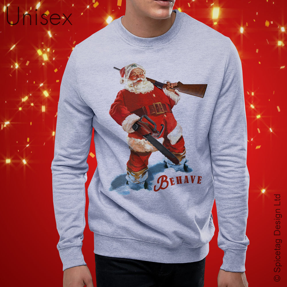 Santa Vs Evil Sweater