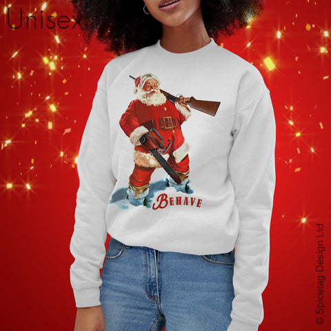Santa Vs Evil Sweater