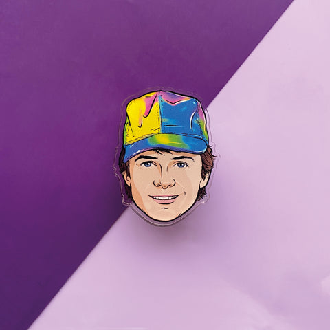 Marty Pin Badge