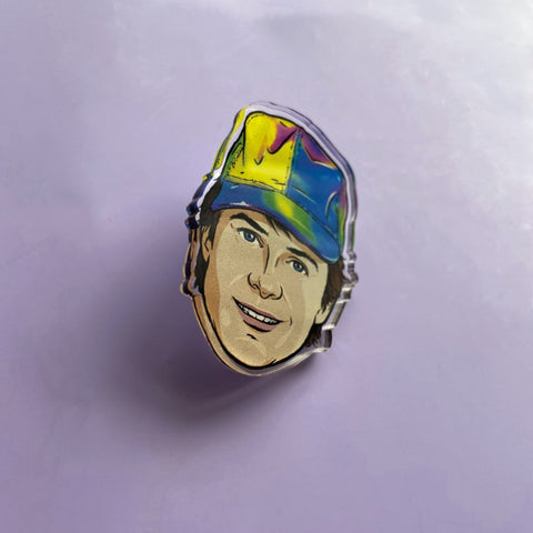 Marty Pin Badge