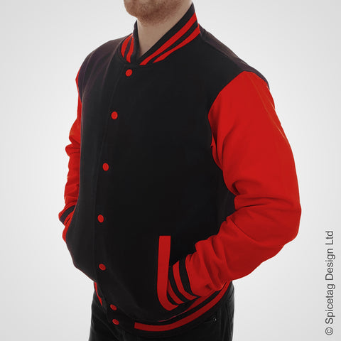 Red/Black Varsity Jacket