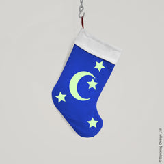 Glow In The Dark Wizard Christmas Stocking