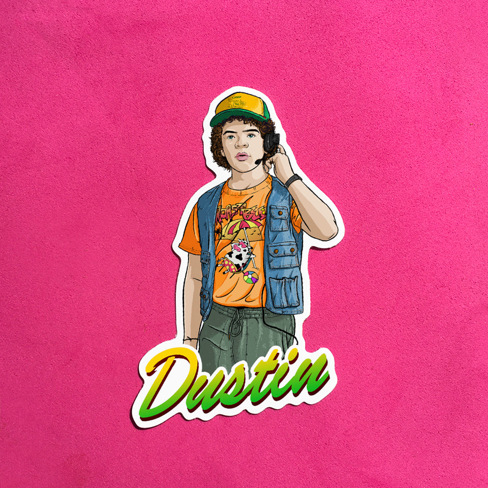 Dustin Sticker