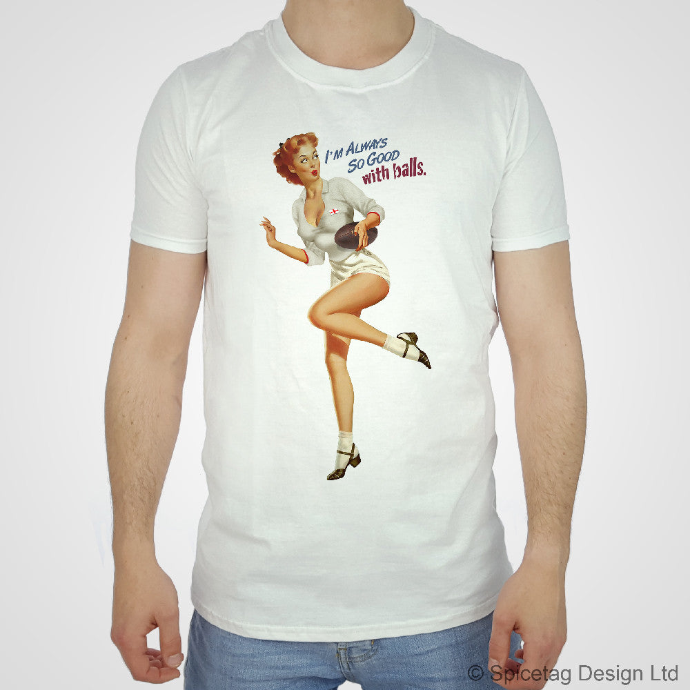 Pin-Up England Rugby T-shirt