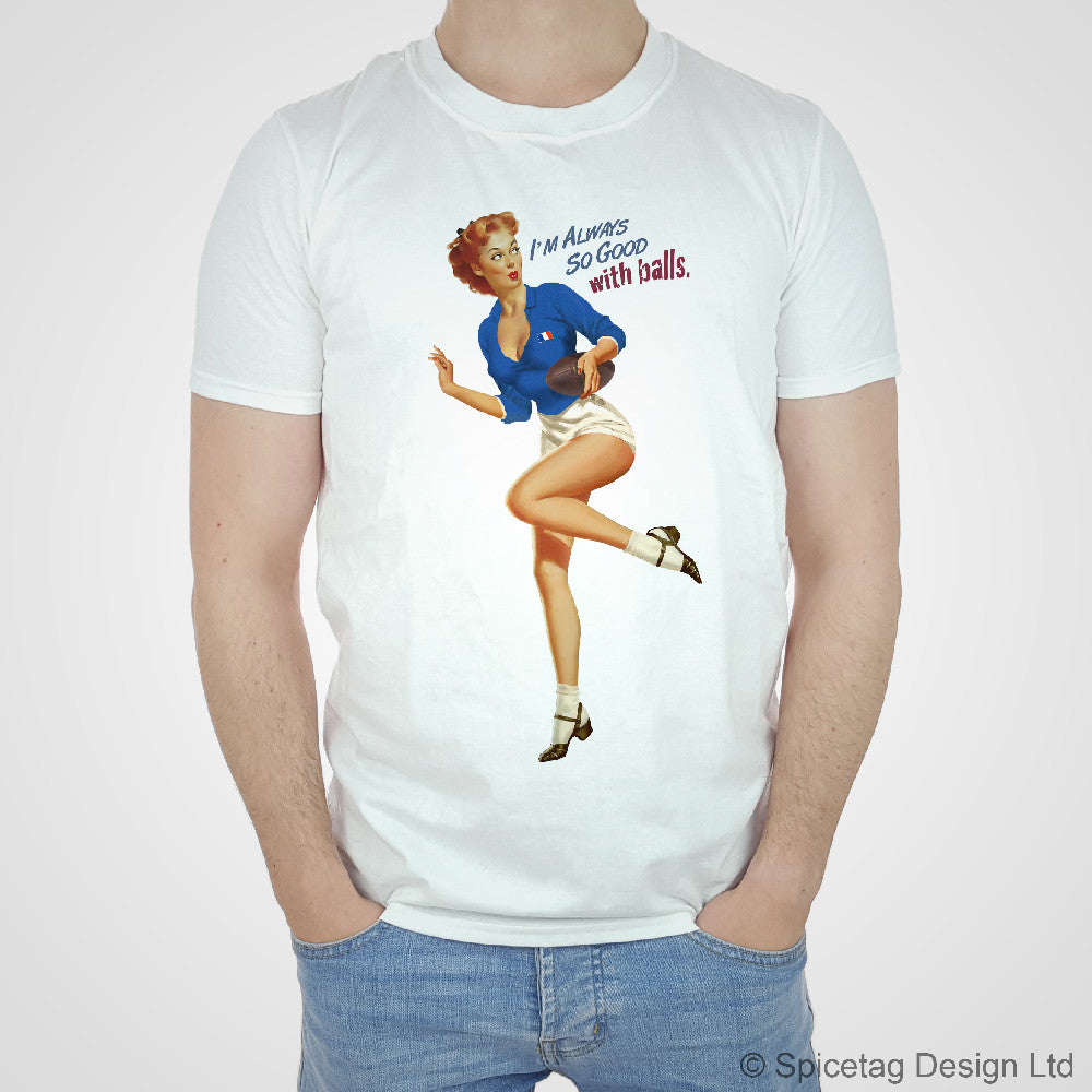 Pin-Up France Rugby T-shirt