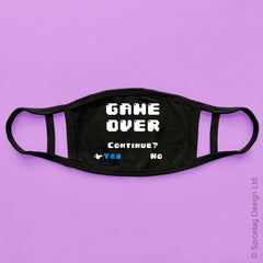 Game Over Face Mask