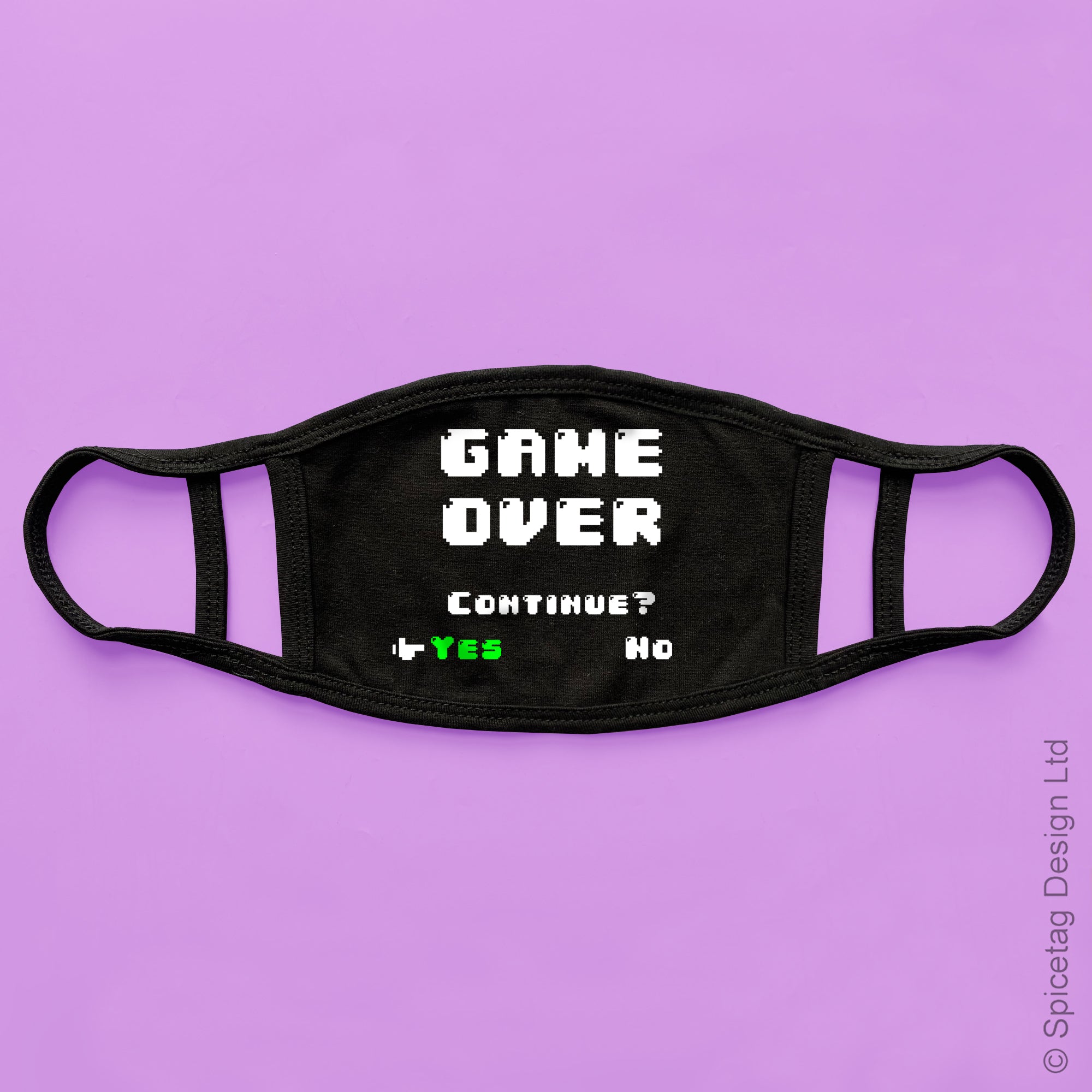 Game Over Face Mask