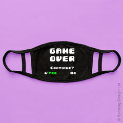 Game Over Face Mask