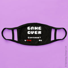 Game Over Face Mask
