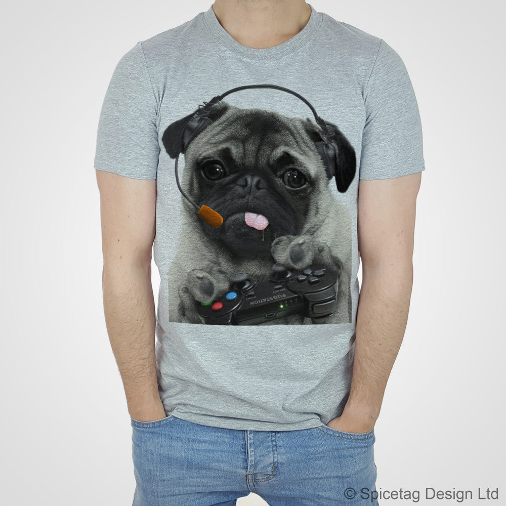Gaming Pug T-shirt