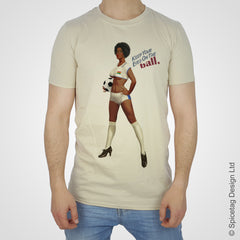 Ghana ghanaian pin up girl woman vintage football team soccer game T-shirt T shirt Tshirt Tee world cup retro stick man 70s 80s sport fashion style trend spicetag 1