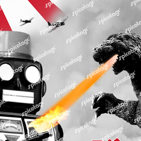 Tokyo Robot A3 Poster Print