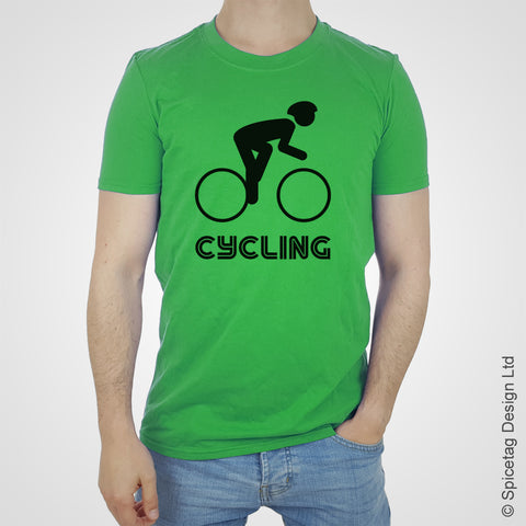 Cycling bike ride T-shirt Tshirt T shirt Tee clothing clothes fashion style sport sports fan olympics athletics track field health fitness world competition champion