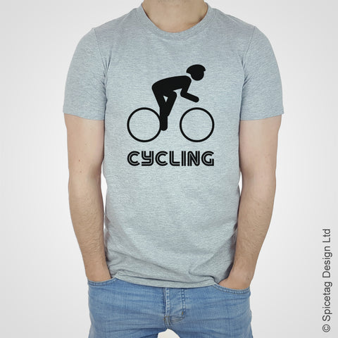 Cycling bike ride T-shirt Tshirt T shirt Tee clothing clothes fashion style sport sports fan olympics athletics track field health fitness world competition champion
