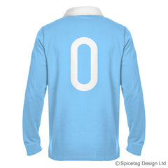 Retro Italy Wolf Rugby Number Jersey