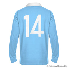 Retro Italy Wolf Rugby Number Jersey