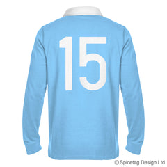 Retro Italy Wolf Rugby Number Jersey