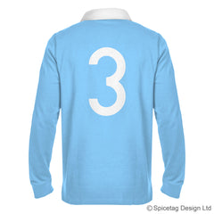 Retro Italy Wolf Rugby Number Jersey