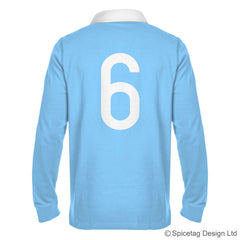 Retro Italy Wolf Rugby Number Jersey
