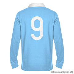 Retro Italy Wolf Rugby Number Jersey