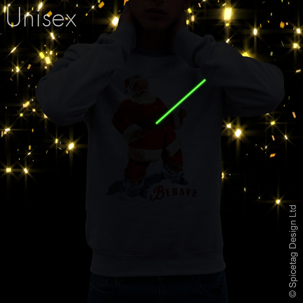 Santa Jedi Sweater