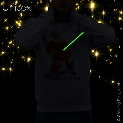 Santa Jedi Sweater