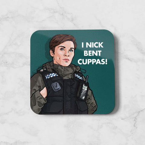 Kate I Nick Bent Cuppas Coaster