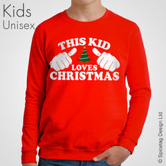 This Kid Loves Christmas Sweater
