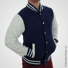 Navy Varsity Jacket
