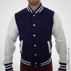 Navy Varsity Jacket