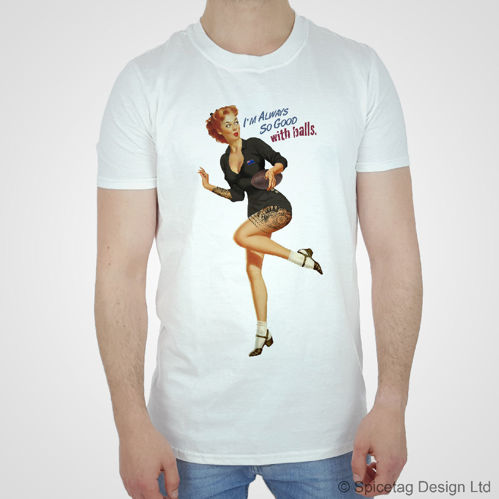 Pin-Up New Zealand Rugby T-shirt