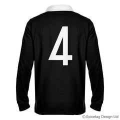 New Zealand Zealander all blacks black kiwi 6 six nations rugby sweater sweatshirt top kit jumper jersey retro 70s 80s badge spicetag