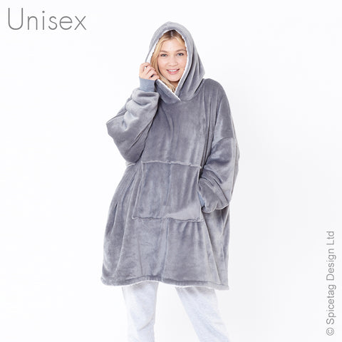Oversized Sherpa Hoodie