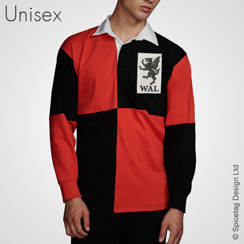 Wales Check Jersey With Patch