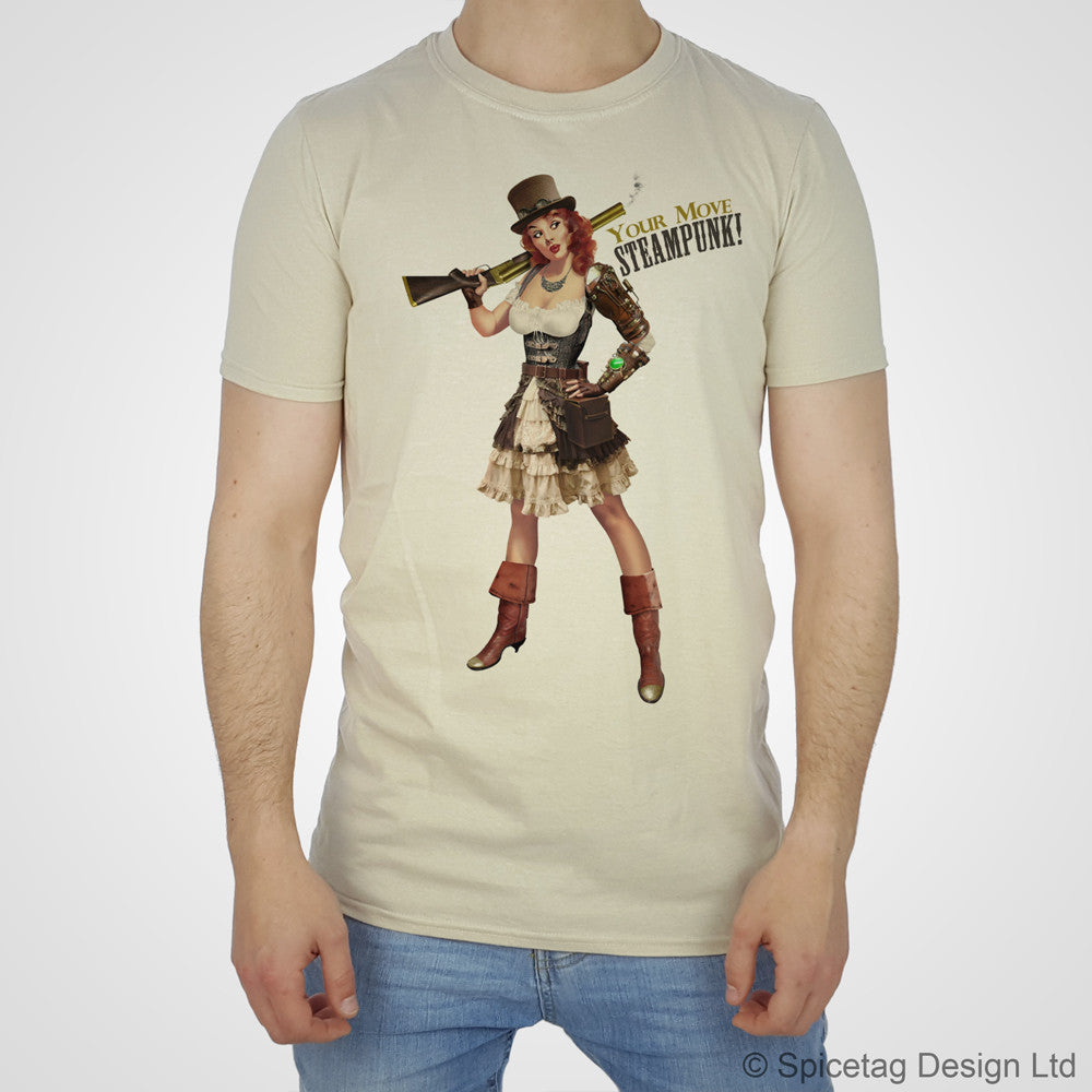 Pin-Up Steampunk Girl T-shirt