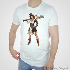 Pin-Up Steampunk Girl T-shirt
