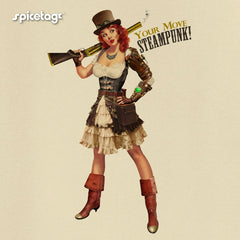 Pin-Up Steampunk Girl T-shirt
