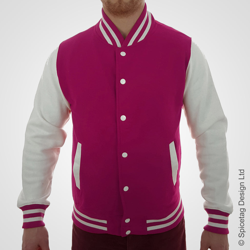 Pink Varsity Jacket