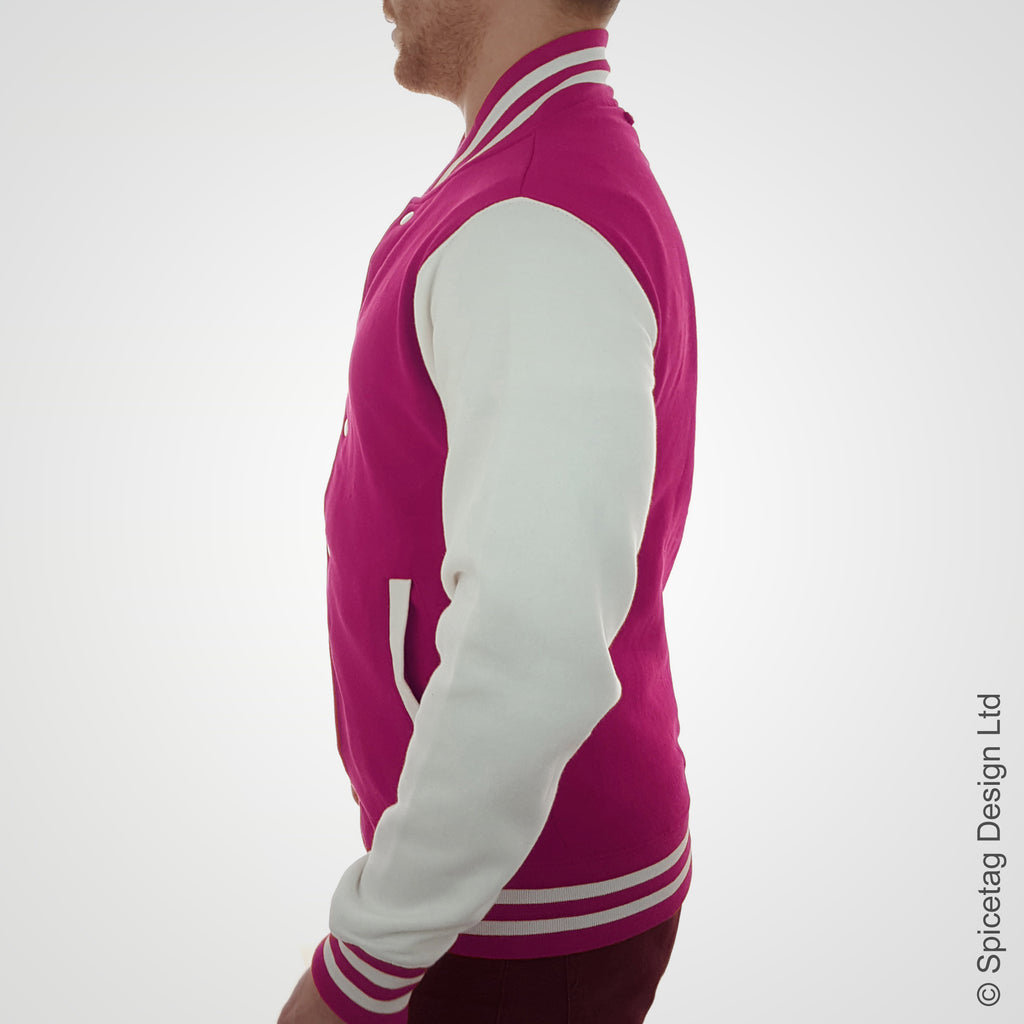Pink Varsity Jacket