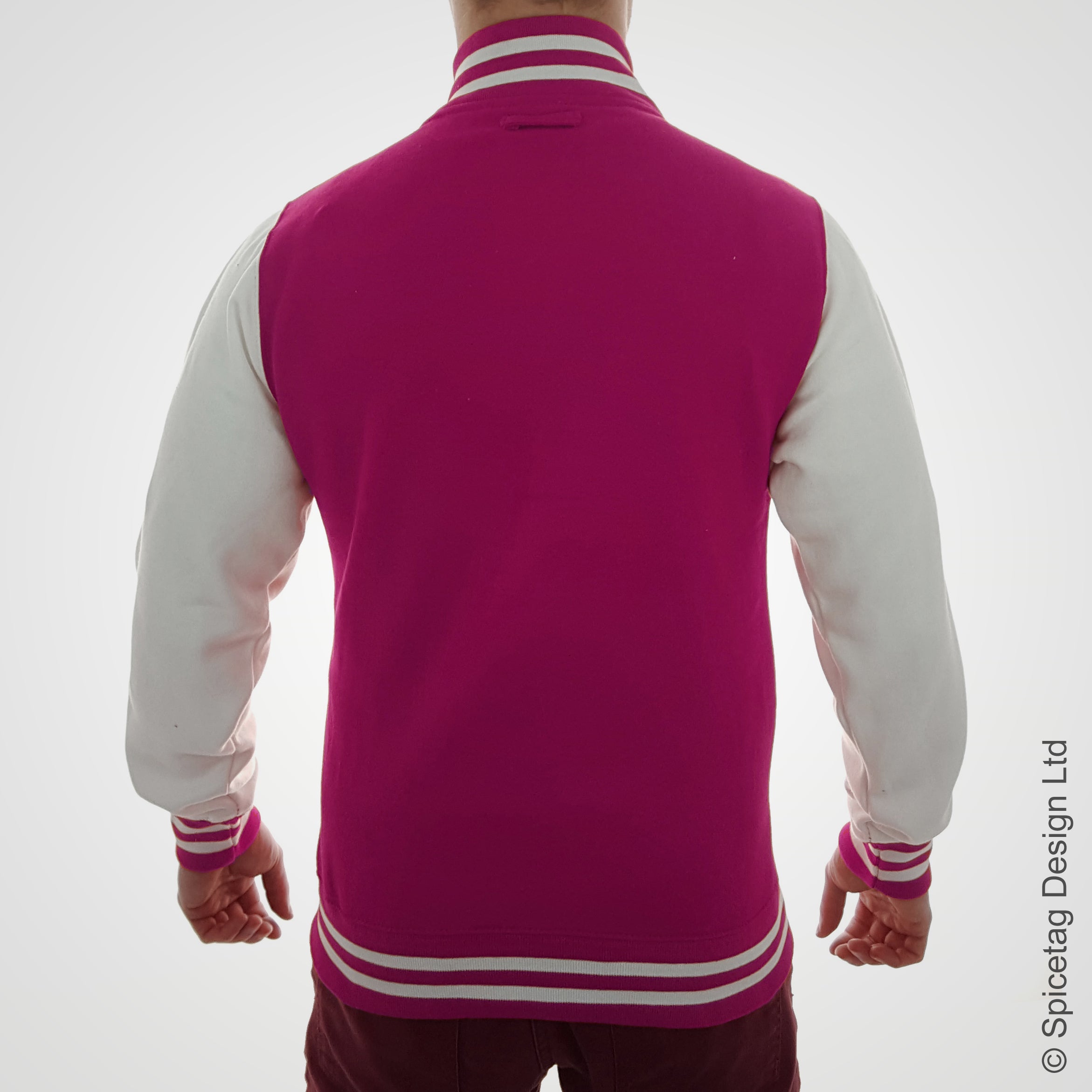 Pink Varsity Jacket