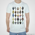 Sci Fi Movie Pixel T-shirt
