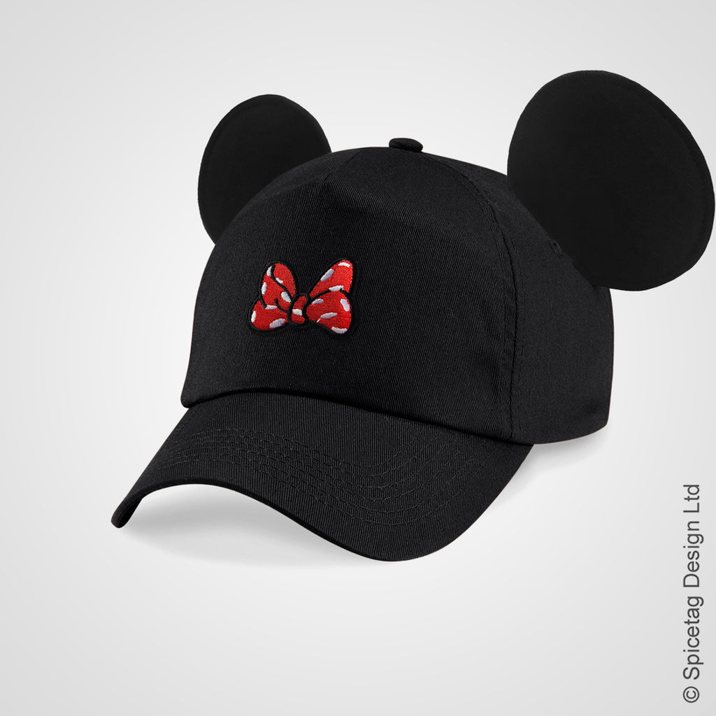 Polka Dot Bow Cap