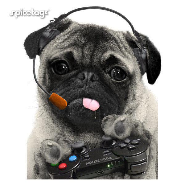 Gaming Pug T-shirt