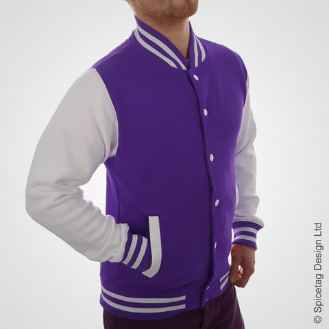 Purple Varsity Jacket