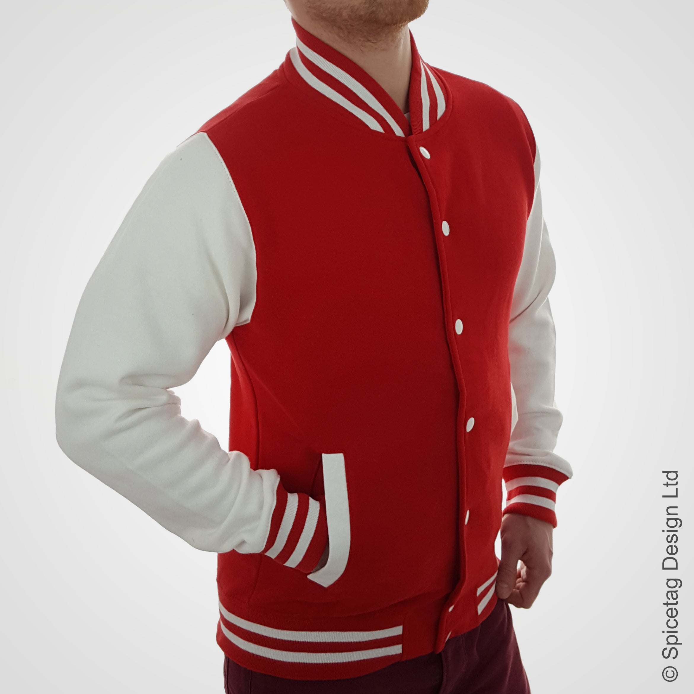Red Varsity Jacket