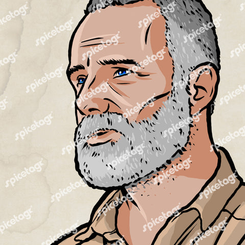 Rick A3 Poster Print
