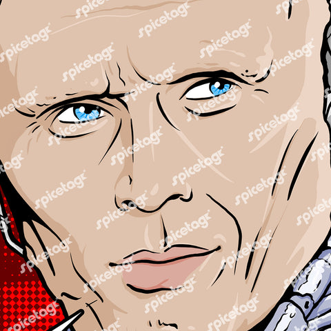 Murphy Pop Art Square Print