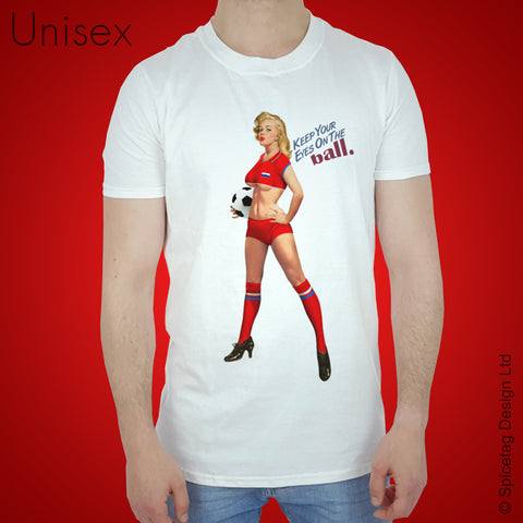 Pin-Up Russia Football T-shirt