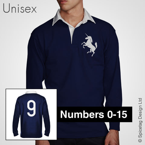 Scotland Scottish Navy Blue 6 six nations rugby sweater sweatshirt top kit jumper jersey retro 70s 80s spicetag 3